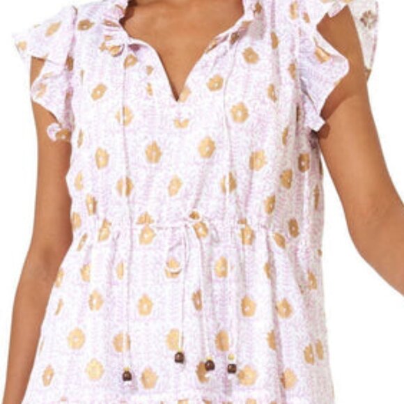 OLIPHANT $188 Cinched Flirty- Vine Lilac NWT Size XXS - Picture 2 of 3